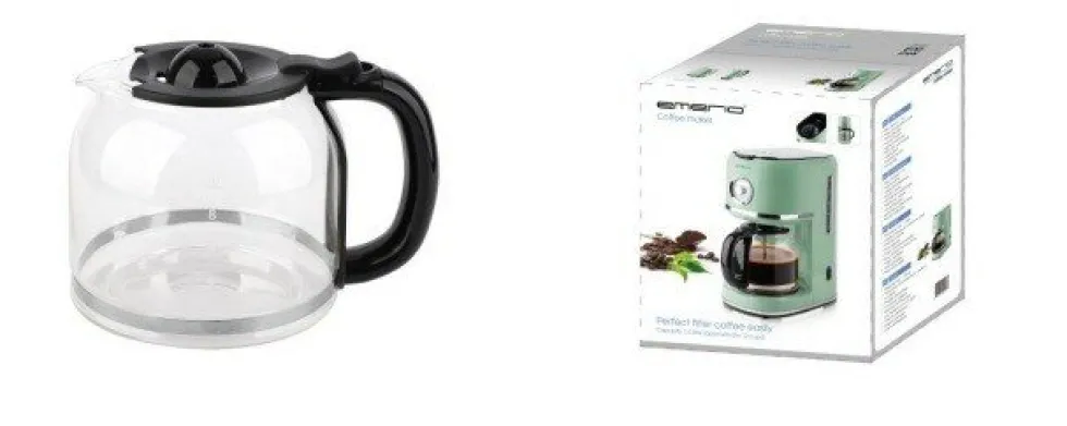 Koffiezetapparaat Retro Groen Emerio