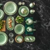Kom Gural Ent Groen 12cm