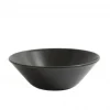 Kom rond mat zwart 17,5 cm