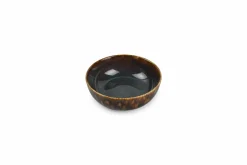 Kom 16 x 6 cm Bruin/Blauw Resto