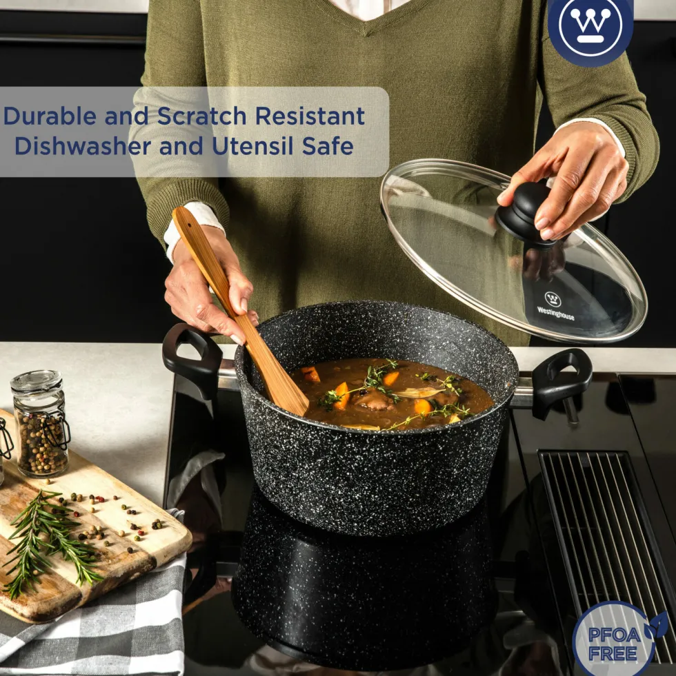 Kookpan 28 cm Black Marble Westinghouse