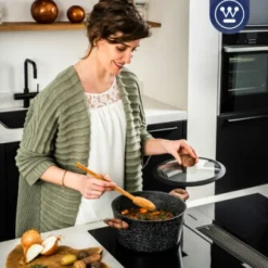 Kookpan 28 cm Black Marble Wood Westinghouse