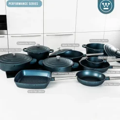 Kookpan 24 cm Blauw Performance Series Inductie Westinghouse