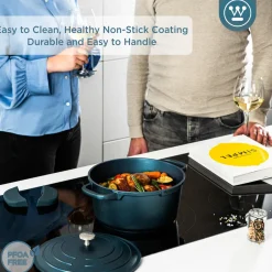 Kookpan 24 cm Blauw Performance Series Inductie Westinghouse