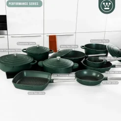 Kookpan 24 cm Groen Performance Series Inductie Westinghouse