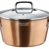 Kookpan met glazen deksel 24 cm Pinti Materic