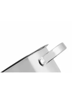Kookpan RVS 12 cm Zilver Edënbërg Classic Line