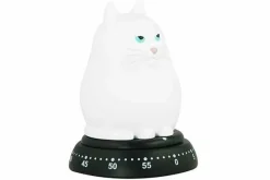 Kookwekker Kat Wit