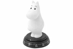 Kookwekker Nijlpaard Moomin Wit