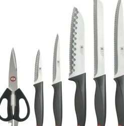 Laser 6-delig Messenblok met tablet houder