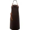 Leren schort STOOQ Maat XL