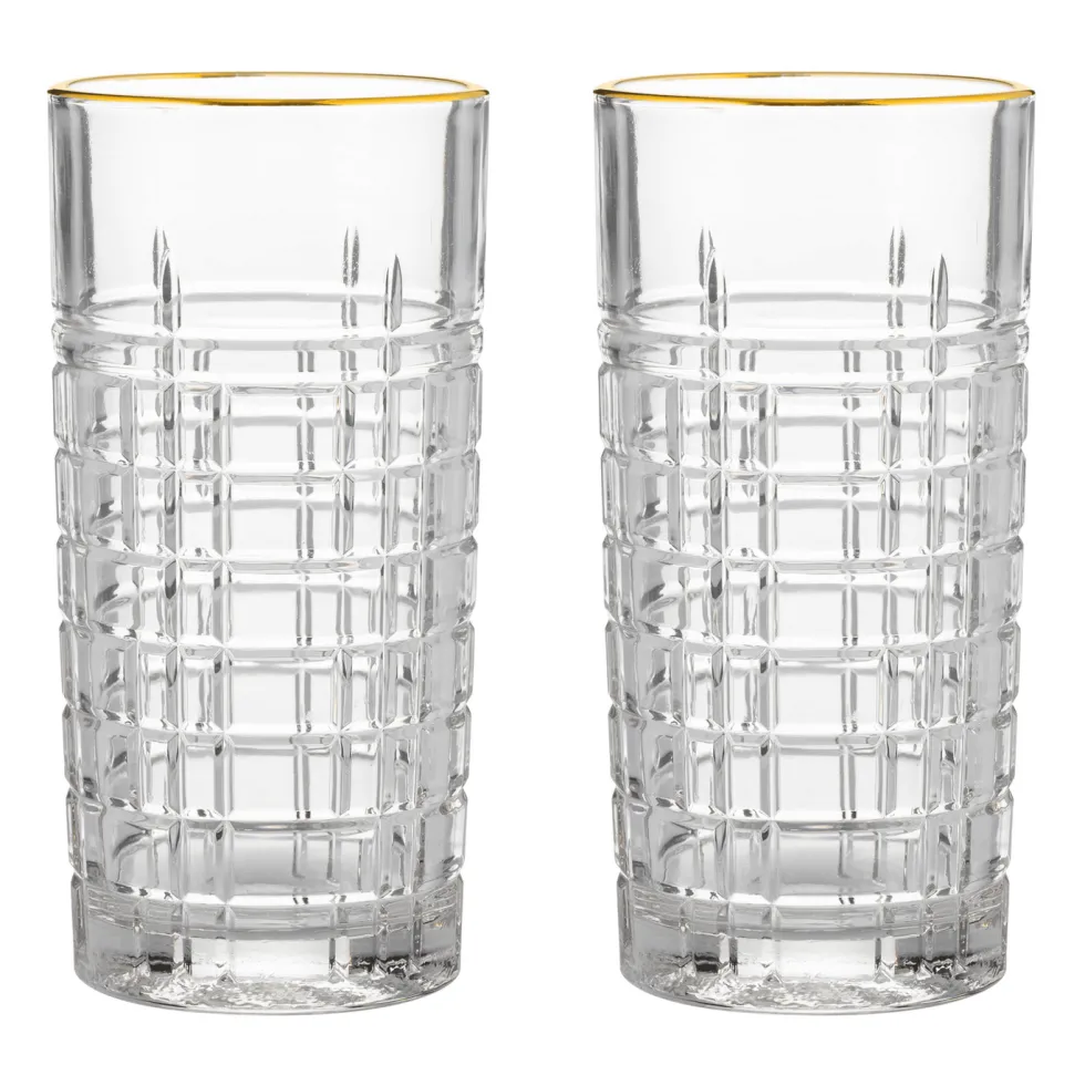 Longdrinkglas 360ml Regency Gold