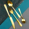 Longdrink lepels set van 6 Austin Vintage goud Amefa