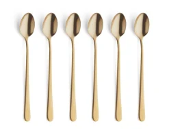 Longdrink lepels set van 6 Austin Vintage goud Amefa