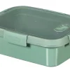 Lunchbox met bestek 1 L groen Smart to go eco Curver