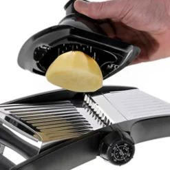 Mandoline met draaiknop