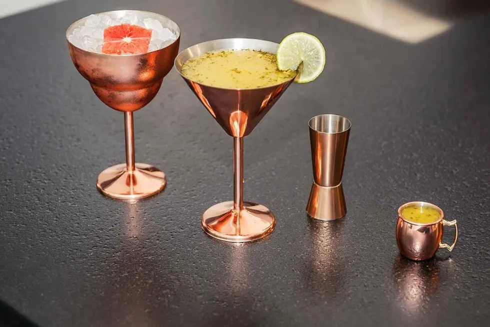 Margarita glas 50cl Koper RVS