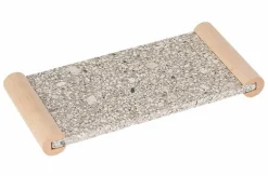 Medical Stone tray met houten greep 32 x 15 cm