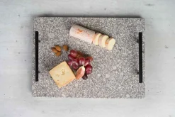 Medical Stone tray met metalen greep 35 x 25 cm