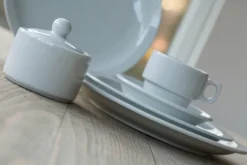 Melkbeker met oor 8 cm wit Everyday