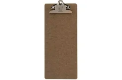 Menuhouder met clip 28cm