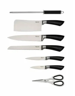 Messenset met Luxe Messenhouder 8-Delig Black Line Edënbërg