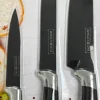 Messenset RVS 3 delig Zwart