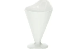 Mini frietzak porselein 6,5 x 10 cm
