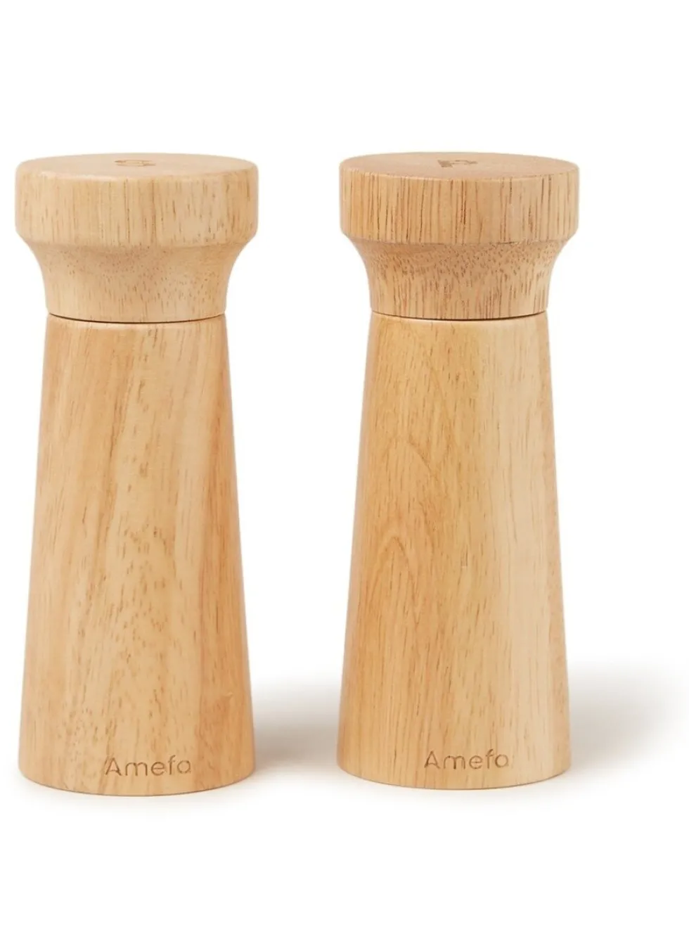 Moderne Peper en Zoutmolen set 15cm