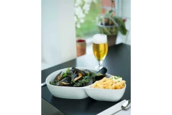 Mossel- friet bord 32cm