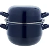 Mosselpan blauw 1,2 kg - 18 cm