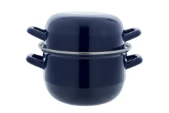 Mosselpan blauw 1,2 kg - 18 cm