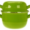 Mosselpan lime groen 1,2 kg - 18 cm
