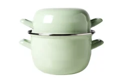Mosselpan mint groen 1,2 kg - 18 cm
