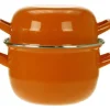Mosselpan oranje 1,2 kg - 18 cm