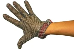 Oesterhandschoen metaal M