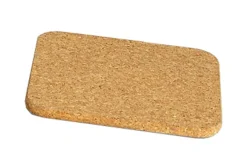Onderzetter kurk vierkant 20 cm 3 stuks