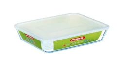 Ovenschaal met deksel 4L Pyrex Cook&Freez borosilicaat