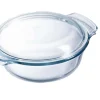 Ovenschaal met deksel 3,5L Pyrex Essentials borosilicaat