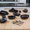Ovenschaal 26,5 x 6,5 cm met 2 grepen Yara Black