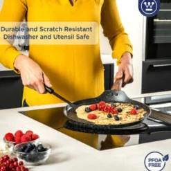 Pannenkoekenpan 28 cm Black Marble Wood Westinghouse