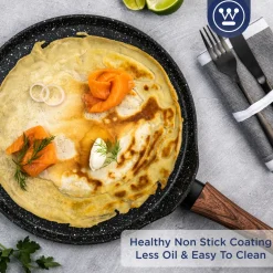 Pannenkoekenpan 28 cm Black Marble Wood Westinghouse