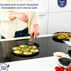 Pannenkoekenpan 26 cm Black Marble Wood Westinghouse