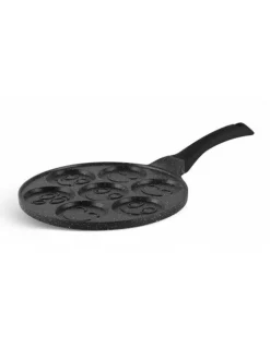 Pannenkoekenpan Keramische Coating 26 cm 7 Kops Smiley Edënbërg Stonetec Line