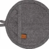 Pannenlap rond Chambray