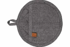 Pannenlap rond Chambray