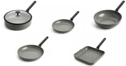 Pannenset BK Granite 6-delig