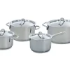 Pannenset BK Profiline RVS 8-delig