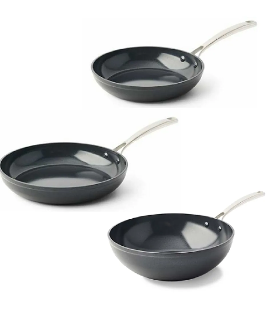 Pannenset BK Superior Ceramic 3-delig