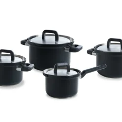 Pannenset 8-delig BK Flow Cool Black